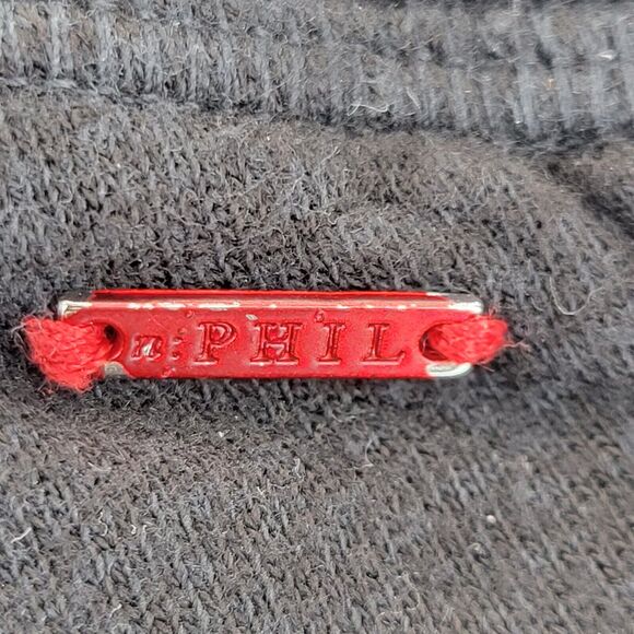 N: Philanthropy Size XS Women's Studded Jogger Pants Black Fleece - Picture 15 of 15